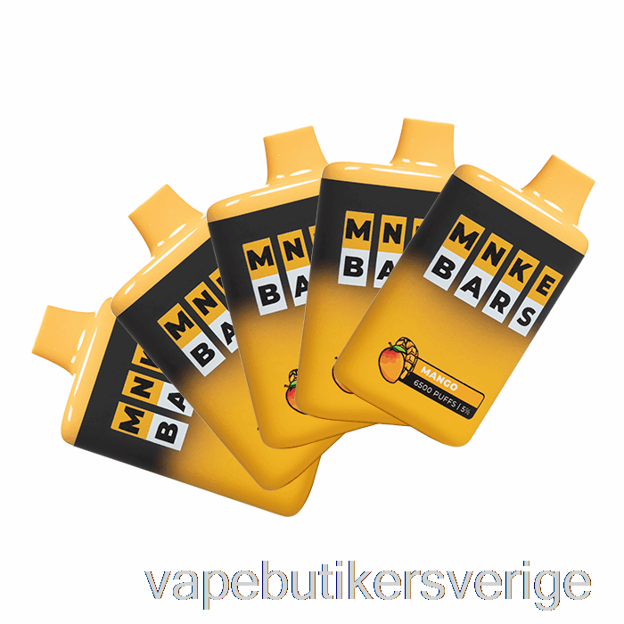 Vape Sverige Mnke Bars 6500 Engångs (5-pack)